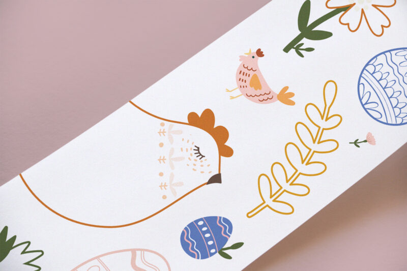 Scrollino Easter Coloring - Image 3