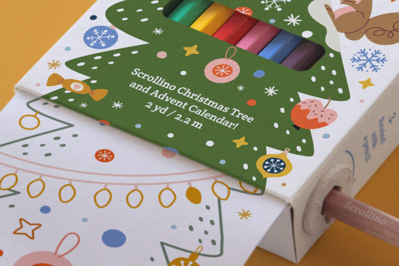 Scrollino XMAS Coloring - Image 3