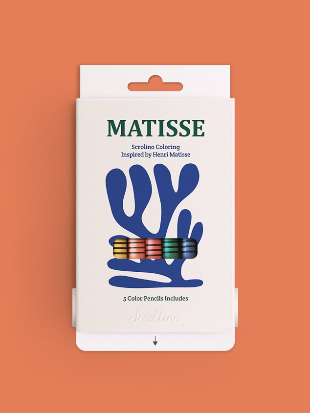 Scrollino Matisse Coloring