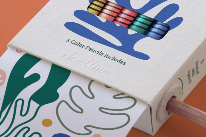 Scrollino Matisse Coloring - Image 4