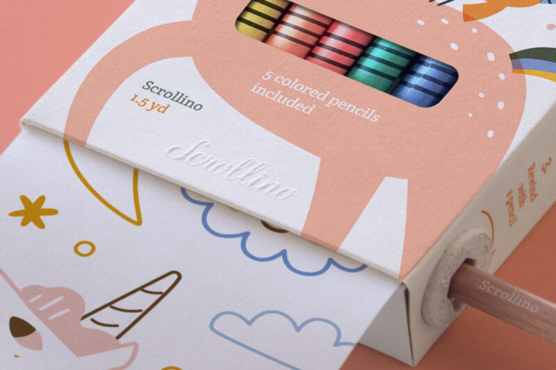 Scrollino Unicorns Coloring - Image 4